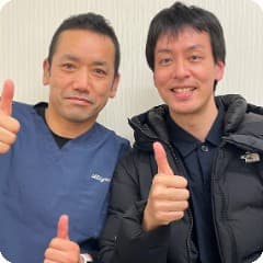 鍼施術後に笑顔を取り戻した患者さん 12