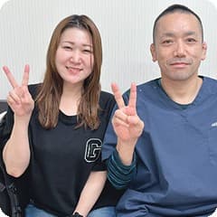 鍼施術後に笑顔を取り戻した患者さん 30